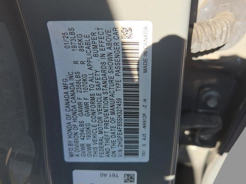 Certified 2025 Honda Civic Sport Touring image 29