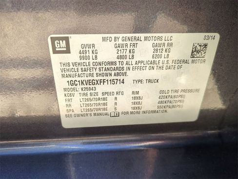 Certified 2015 Chevrolet Silverado 2500 LT w/ LT Convenience Package image 31