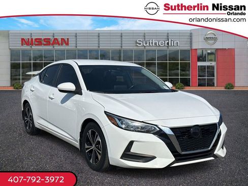 Certified 2021 Nissan Sentra SV image 1