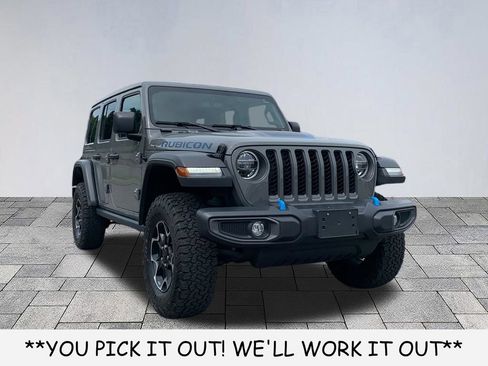 Used 2021 Jeep Wrangler Unlimited Rubicon 4xe w/ Cold Weather Group AWD/4WD image 1