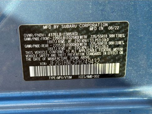 Used 2023 Subaru Crosstrek 2.5i Limited image 43