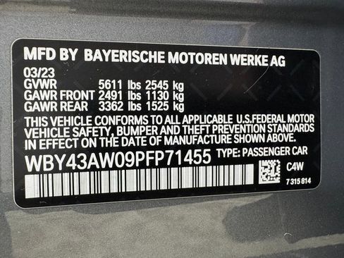 Used 2023 BMW i4 eDrive35 w/ Premium Package image 31