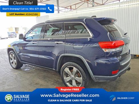 Used 2015 Jeep Grand Cherokee Limited w/ Trailer Tow Group IV image 3