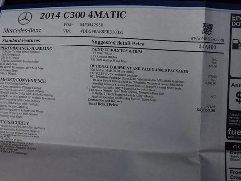 Used 2014 Mercedes-Benz C 300 4MATIC Sedan image 78