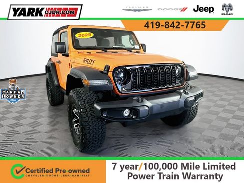 Certified 2025 Jeep Wrangler Sport AWD/4WD image 1