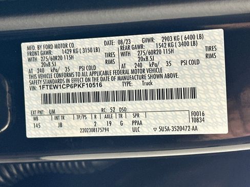 Used 2023 Ford F150 XL w/ STX Appearance Package RWD image 12