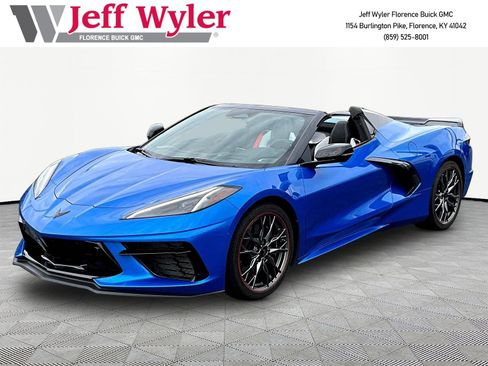 Used 2024 Chevrolet Corvette Stingray Preferred Conv w/ Z51 Performance Package RWD image 1