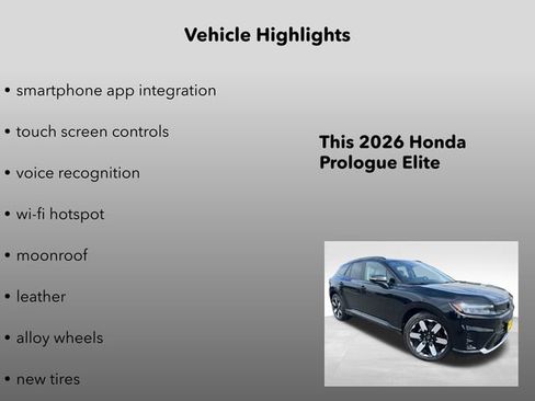 New 2026 Honda Prologue Elite image 15