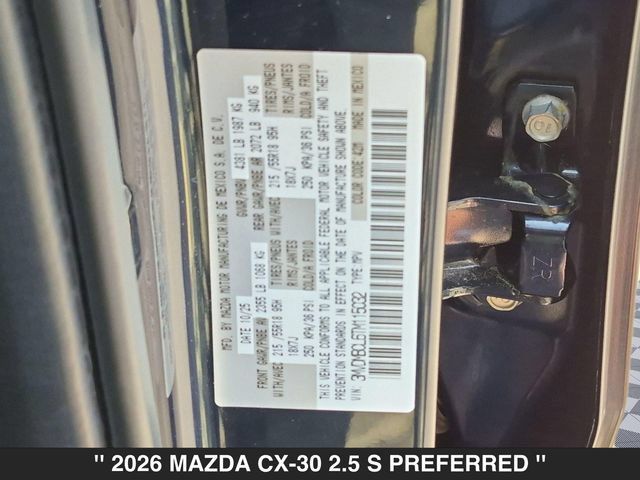 Certified 2026 MAZDA CX-30 AWD 2.5 S image 35