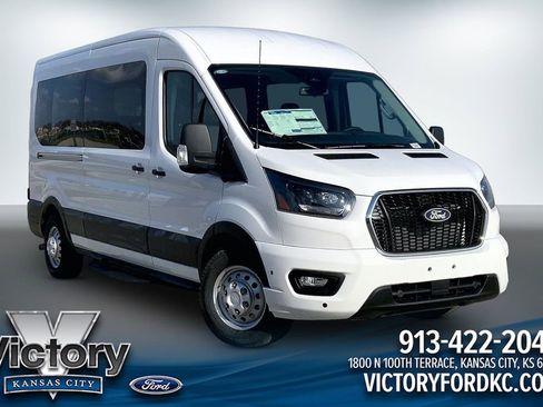 New 2026 Ford Transit 350 148 Medium Roof Wagon AWD image 1