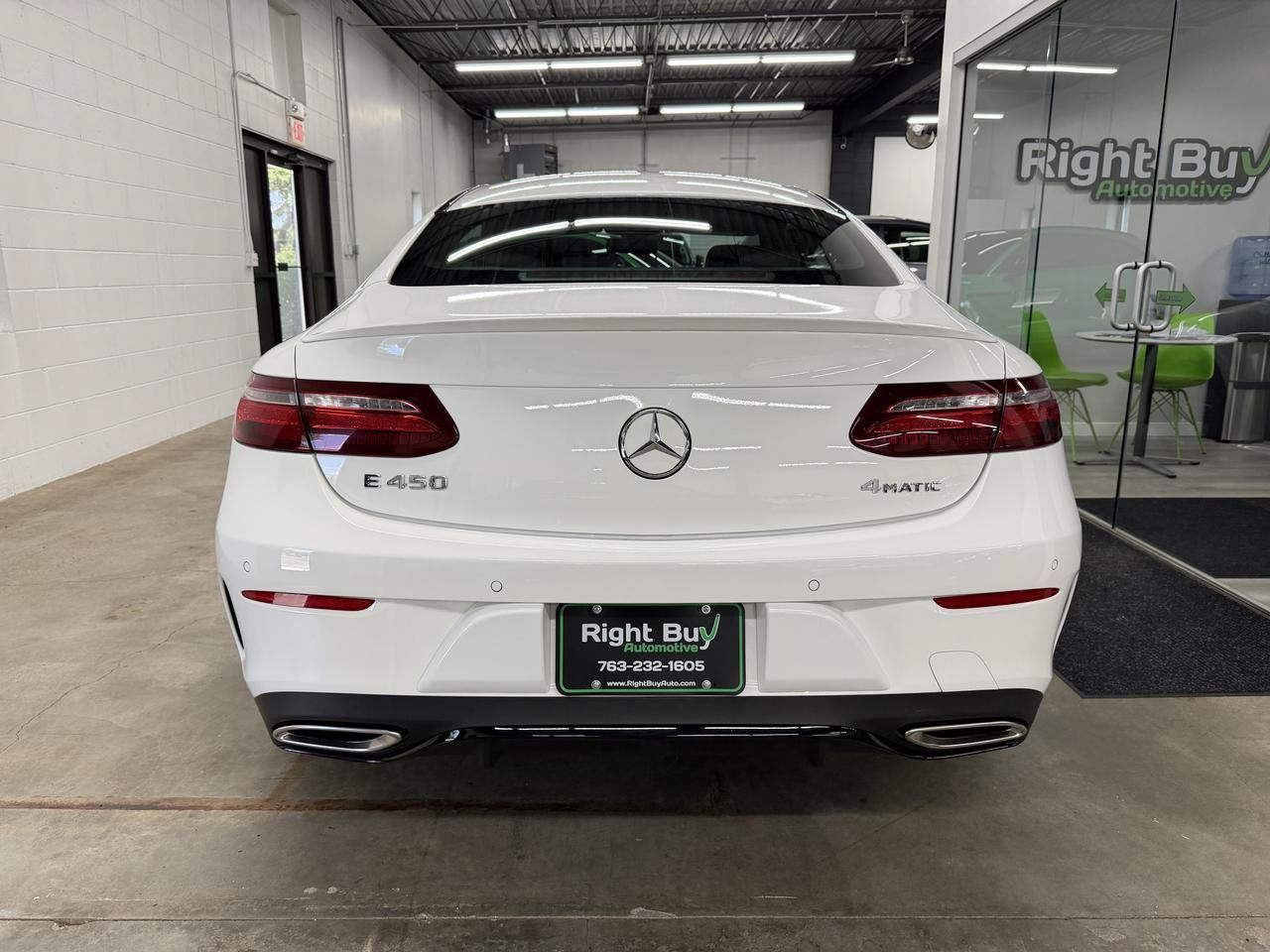 Used 2020 Mercedes-Benz E 450 4MATIC Coupe w/ AMG Line image 5