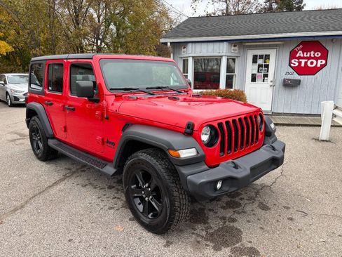 Used 2021 Jeep Wrangler Unlimited Sport image 1