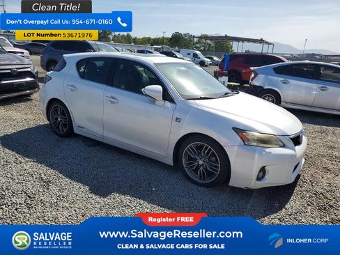 Used 2012 Lexus CT 200h Premium w/ F Sport Special Edition FWD image 5