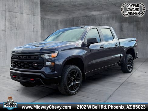 Certified 2023 Chevrolet Silverado 1500 Custom Trail Boss AWD/4WD image 1