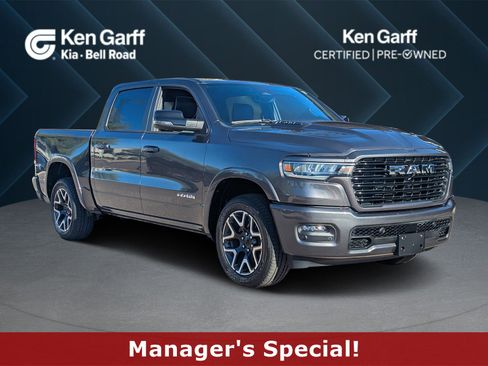 Used 2025 RAM 1500 Laramie w/ Sport Appearance Package image 1