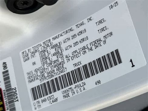 New 2026 Toyota Tundra TRD Pro image 30