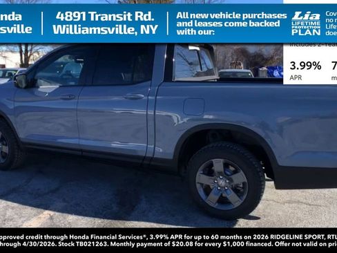 New 2026 Honda Ridgeline TrailSport image 6