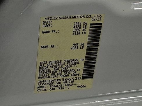 Used 2023 Nissan Altima 2.5 SV image 30