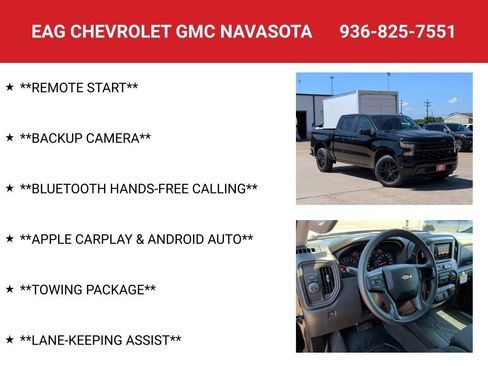 New 2026 Chevrolet Silverado 1500 Custom w/ LPO, Dark Essentials Package RWD image 4