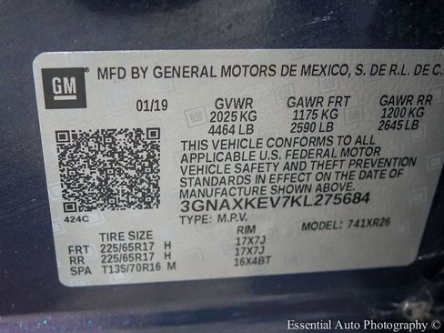 Used 2019 Chevrolet Equinox LT FWD image 27