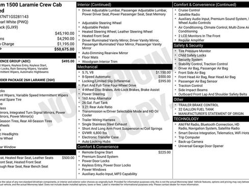 Used 2016 RAM 1500 Laramie w/ Convenience Group image 6