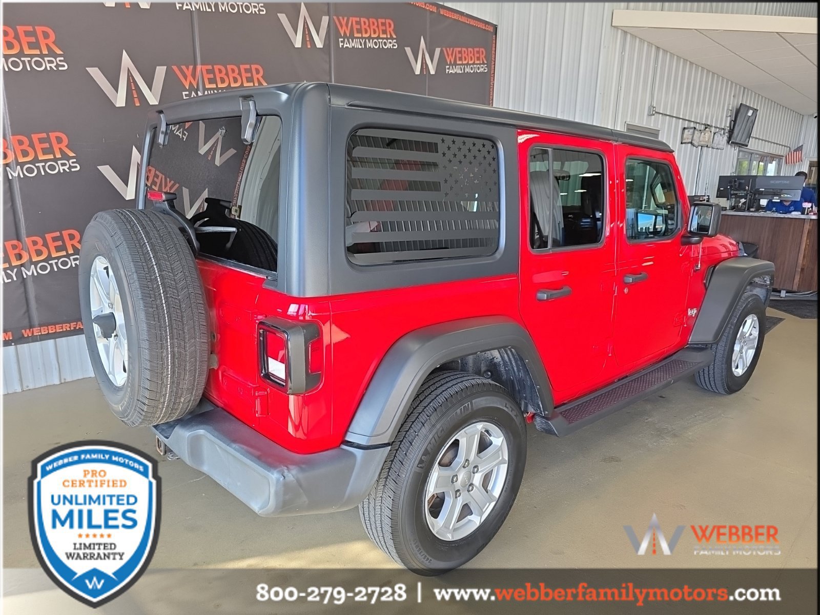 Used 2021 Jeep Wrangler Unlimited Sport AWD/4WD image 5