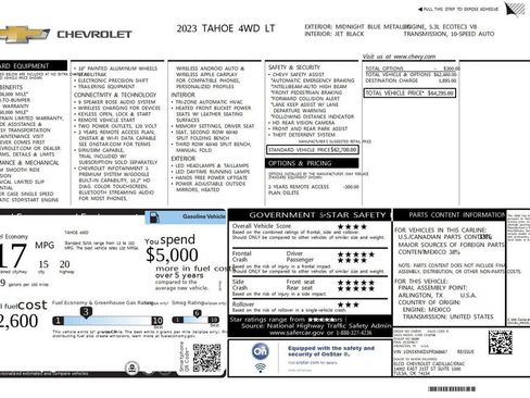 Used 2023 Chevrolet Tahoe LT image 49