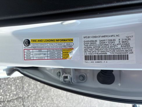 Used 2018 Honda Accord EX image 39