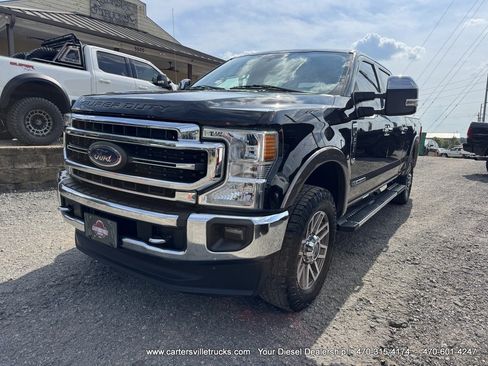 Used 2021 Ford F350 Lariat w/ Chrome Package AWD/4WD image 3