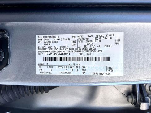 Used 2020 Ford F150 XLT w/ Equipment Group 302A Luxury image 34