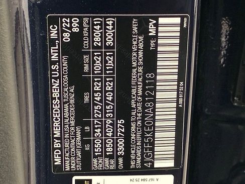 Used 2022 Mercedes-Benz GLS 450 4MATIC image 72