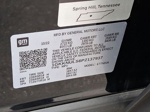 Certified 2023 GMC Acadia SLT w/ Preferred Package image 34