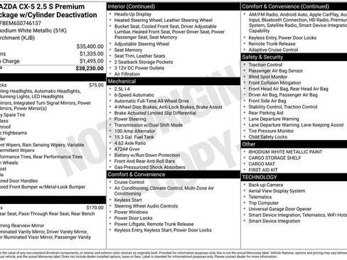 New 2025 MAZDA CX-5 AWD 2.5 S w/ Premium Plus Pkg image 30