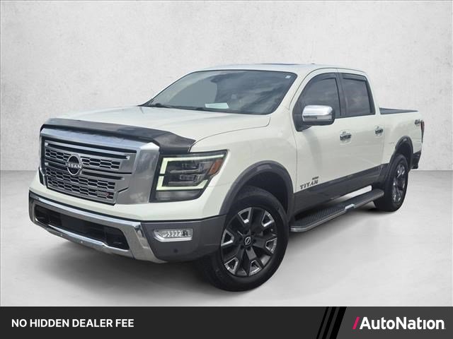 Used 2023 Nissan Titan Platinum Reserve w/ Moonroof Package AWD/4WD image 1