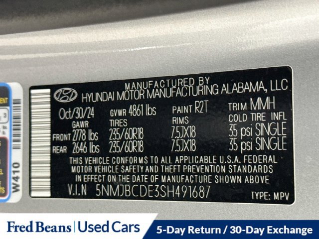 Used 2025 Hyundai Tucson SEL AWD/4WD image 37