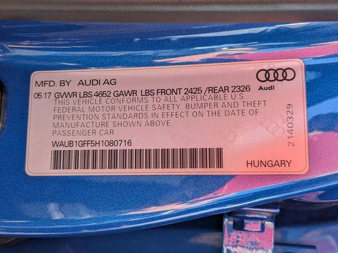 Used 2017 Audi S3 Premium Plus AWD/4WD image 35