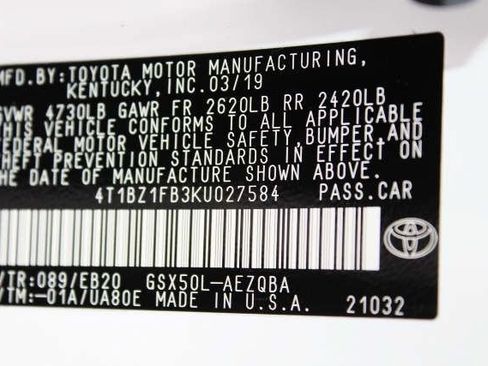 Used 2019 Toyota Avalon XSE w/ Protection Package FWD image 40