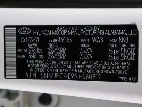Used 2022 Hyundai Tucson Limited AWD/4WD image 54