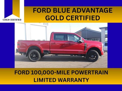 Certified 2025 Ford F350 XLT w/ Black Appearance Package AWD/4WD image 1