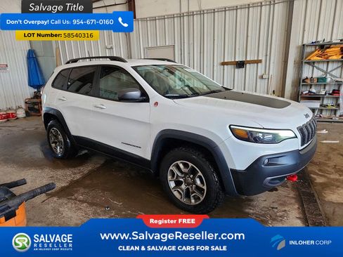 Used 2020 Jeep Cherokee Trailhawk w/ Cold Weather Group AWD/4WD image 5