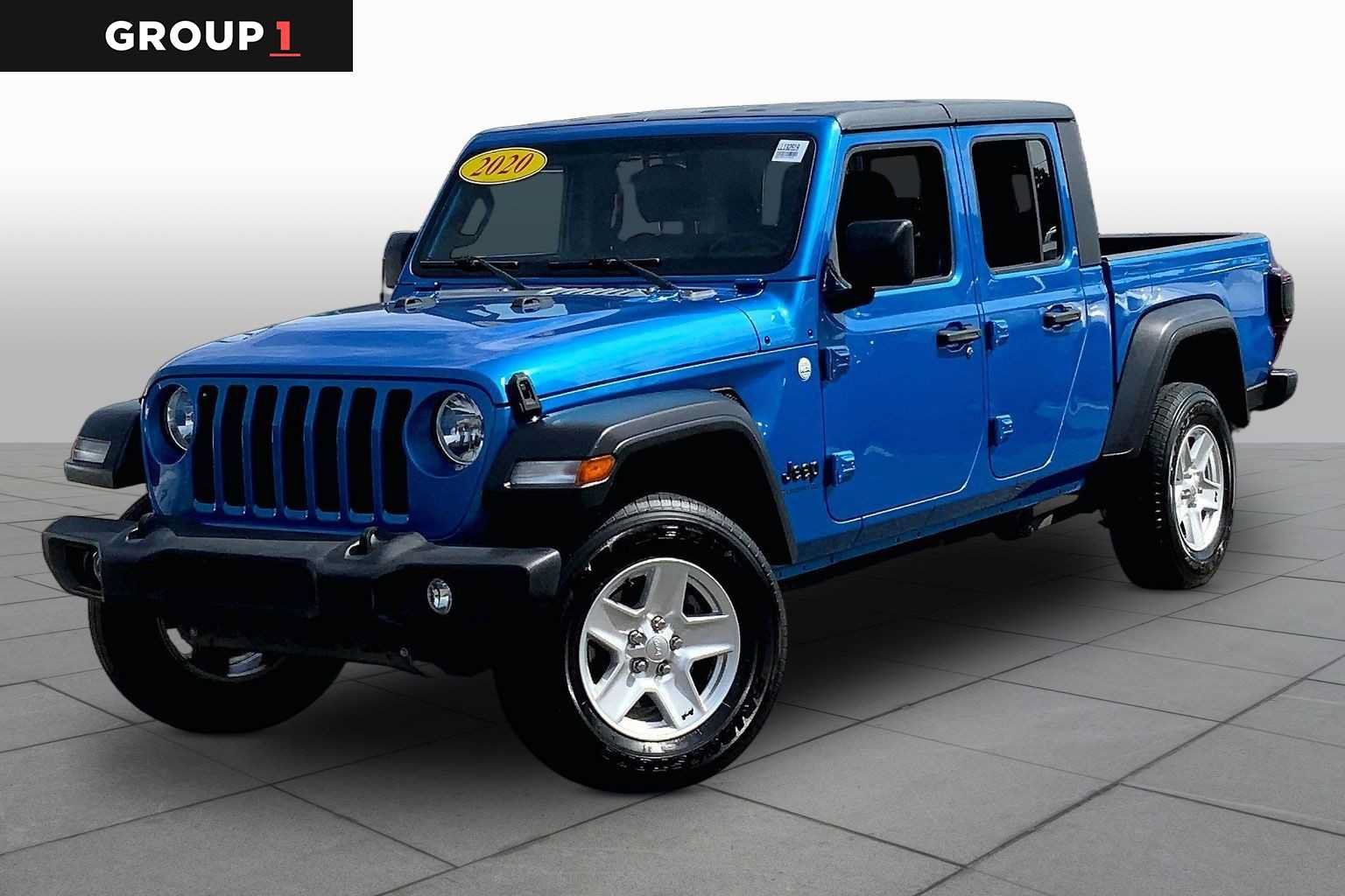 Used 2020 Jeep Gladiator Sport w/ Quick Order Package 23S AWD/4WD image 1