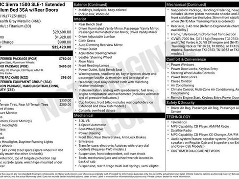 Used 2007 GMC Sierra 1500 SLE w/ SLE1 Preferred Package AWD/4WD image 10