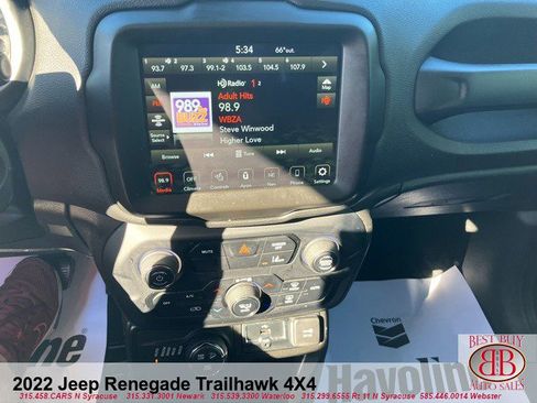 Used 2022 Jeep Renegade Trailhawk w/ Trailer Tow Group AWD/4WD image 16
