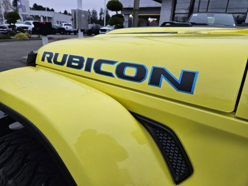 Used 2023 Jeep Wrangler Unlimited Rubicon 4xe w/ Steel Bumper Group image 11