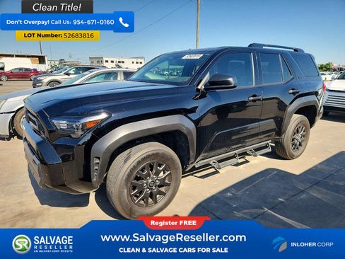 Used 2025 Toyota 4Runner SR5 AWD/4WD image 1