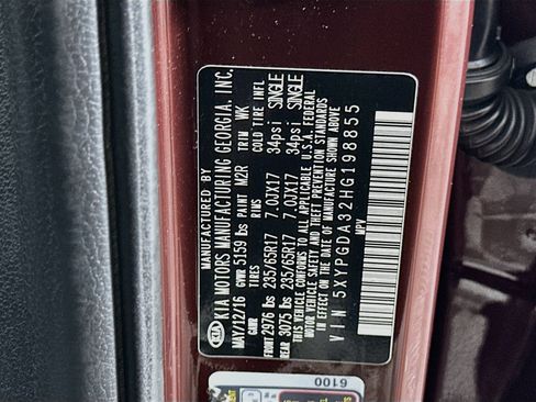 Used 2017 Kia Sorento AWD w/ LX Convenience Package image 12