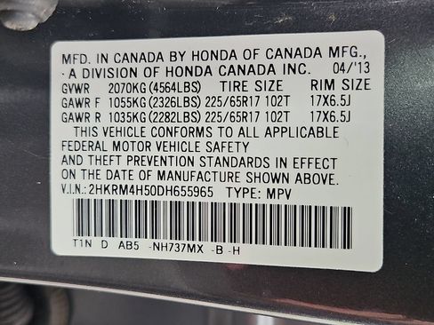 Used 2013 Honda CR-V EX image 27