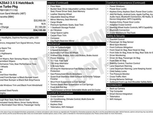 Used 2024 MAZDA MAZDA3 s image 6