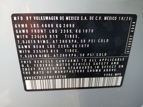 New 2026 Volkswagen Taos SE image 29