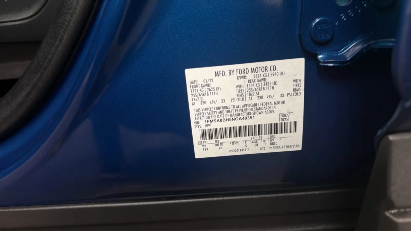 Used 2022 Ford Explorer 4WD image 23